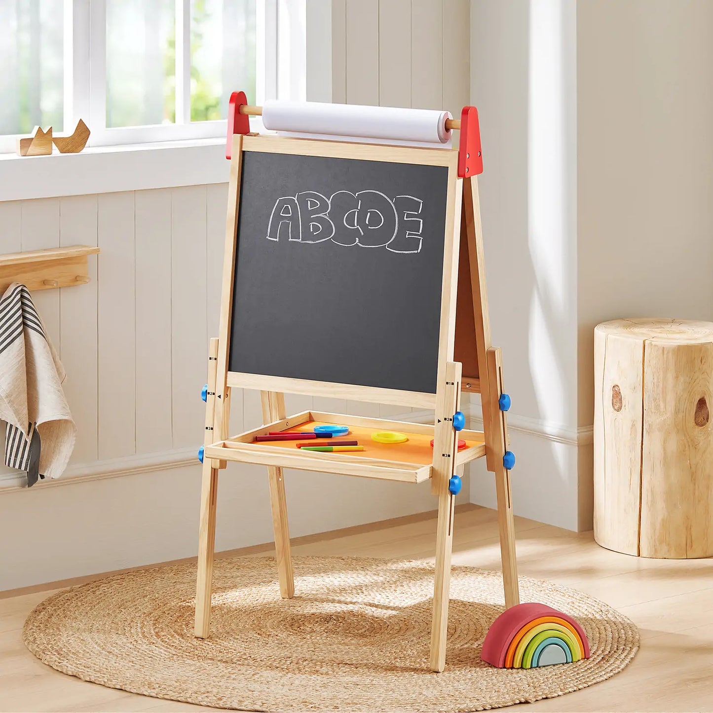 Tiny Land® 3-in-1 Art Easel for Kids - Kidtoycart