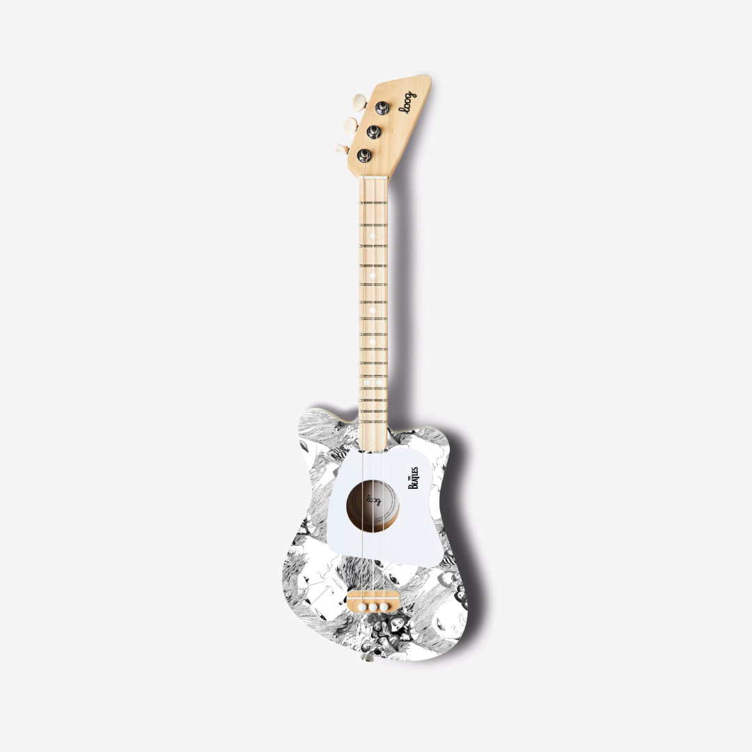 beatles + loog mini guitar (collective)