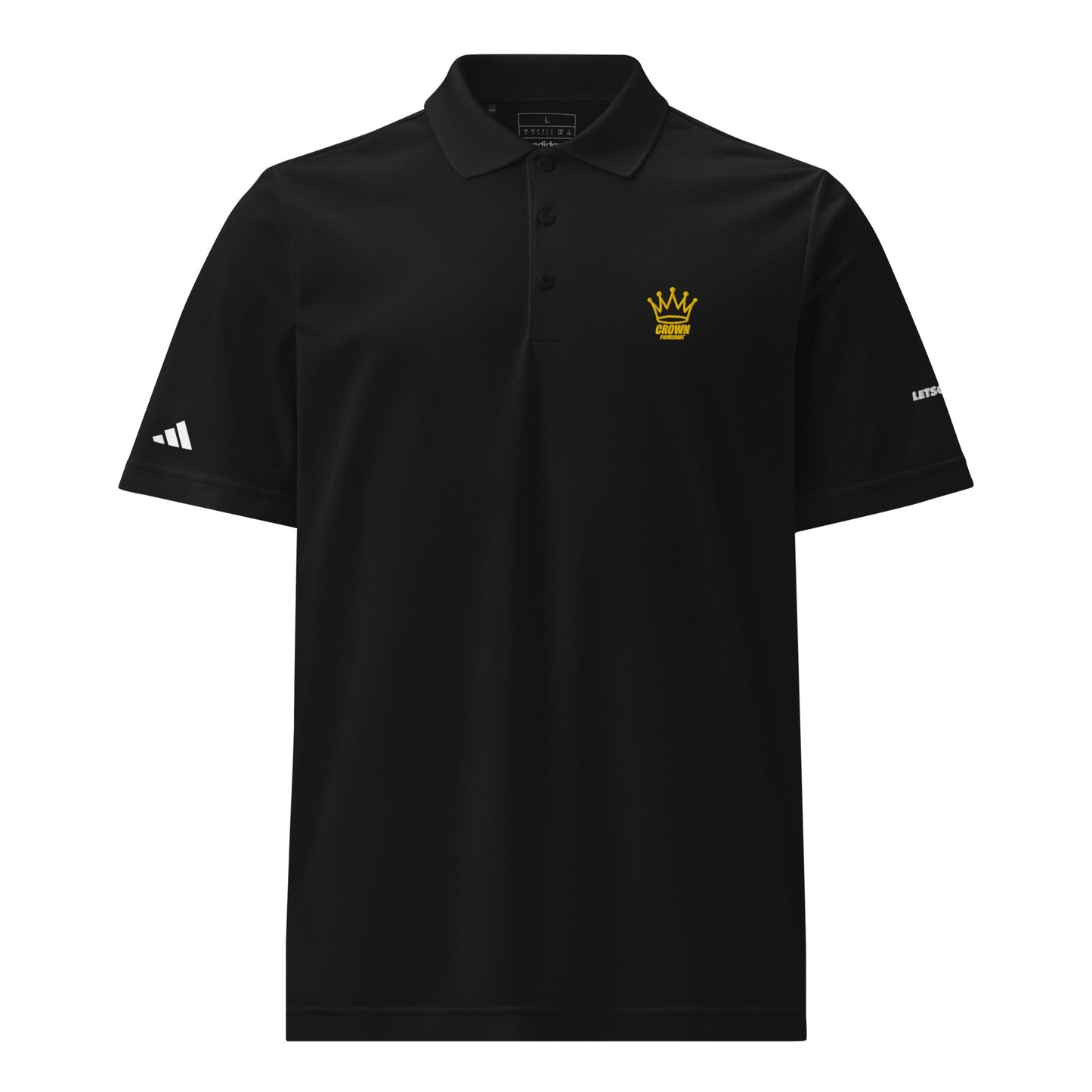 CROWN PICKLEBALL - Polo Shirt (Black)