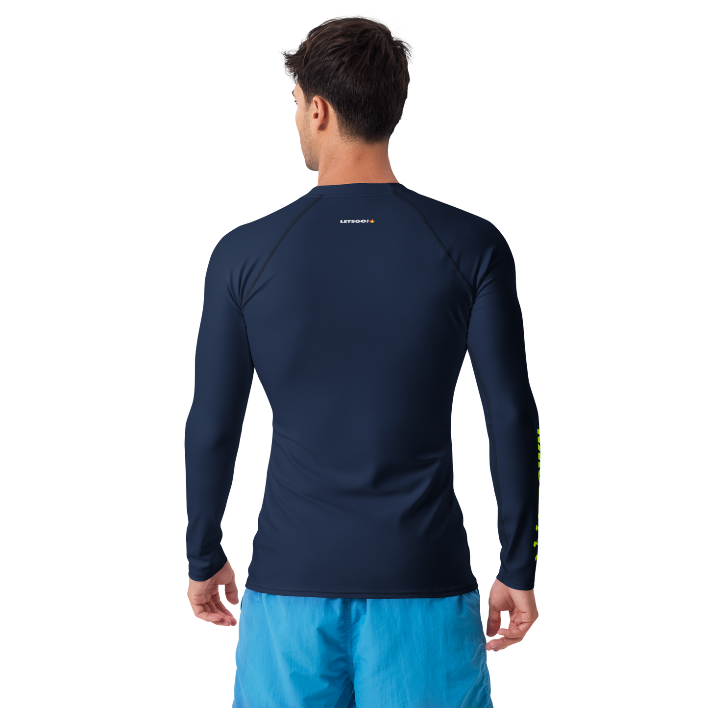 CROWN PICKLEBALL - Men's Tourney Sleeve Shirt (Navy)