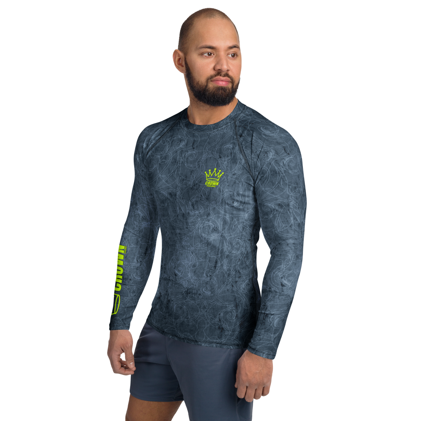 CROWN PICKLEBALL - Men's Tourney Sleeve Shirt (Mist)