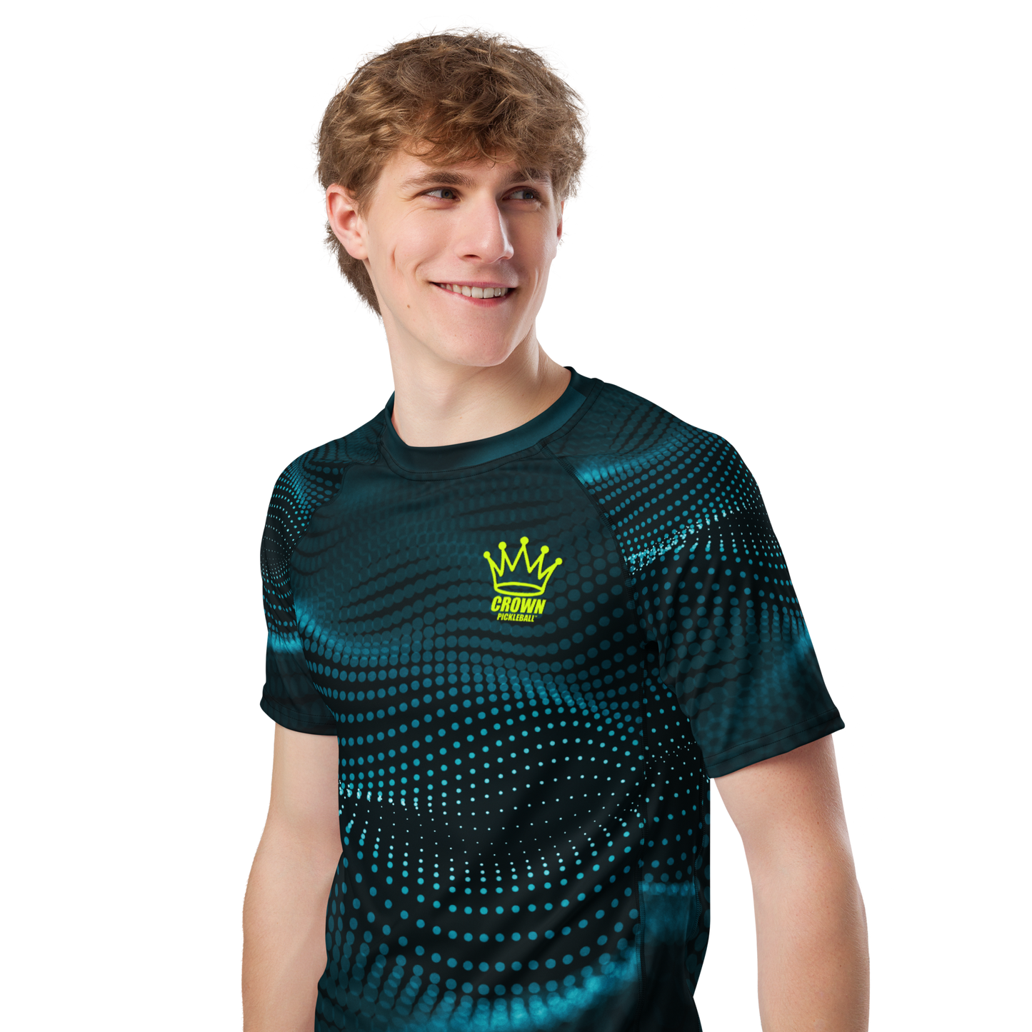 CROWN PICKLEBALL - Men's Tourney Shirt (Green)