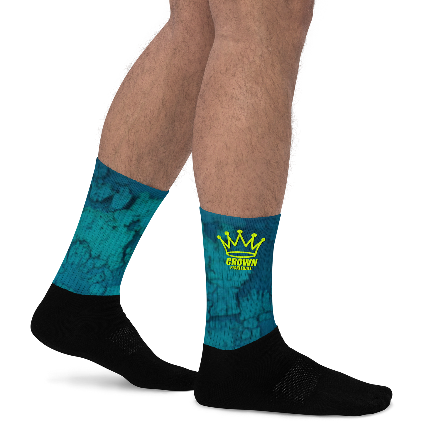 CROWN PICKLEBALL - Ocean Socks (Blue)
