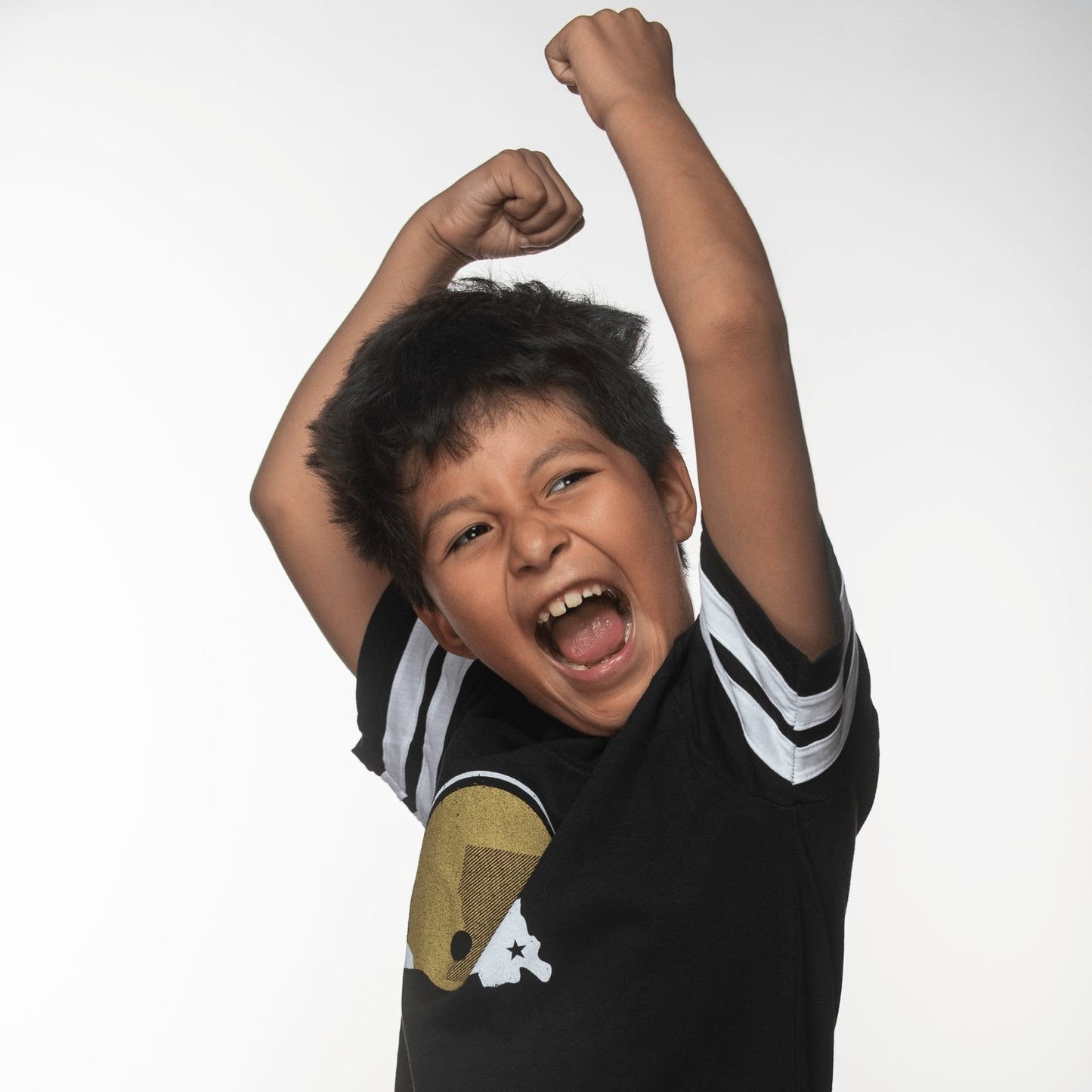 Black & Gold United Kids Jersey