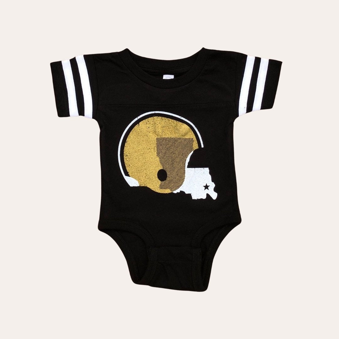 Black & Gold United Kids Jersey