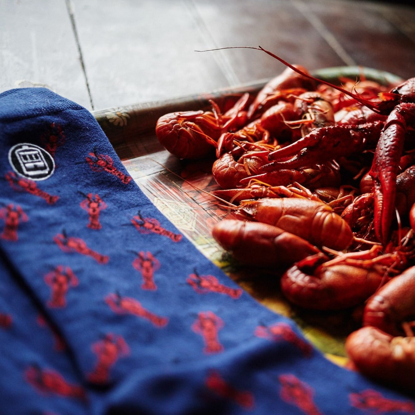 Crawfish Socks by Bonfolk