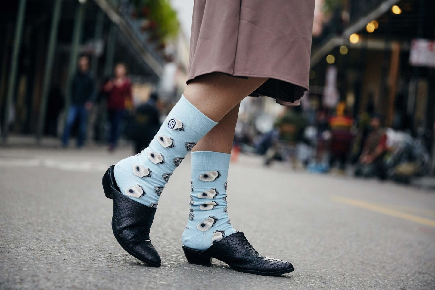Oyster Socks by Bonfolk