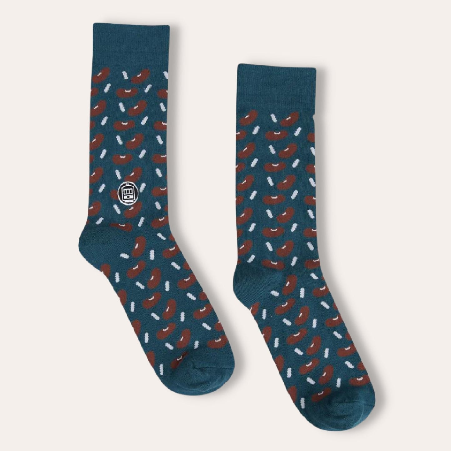 Red Beans Socks by Bonfolk