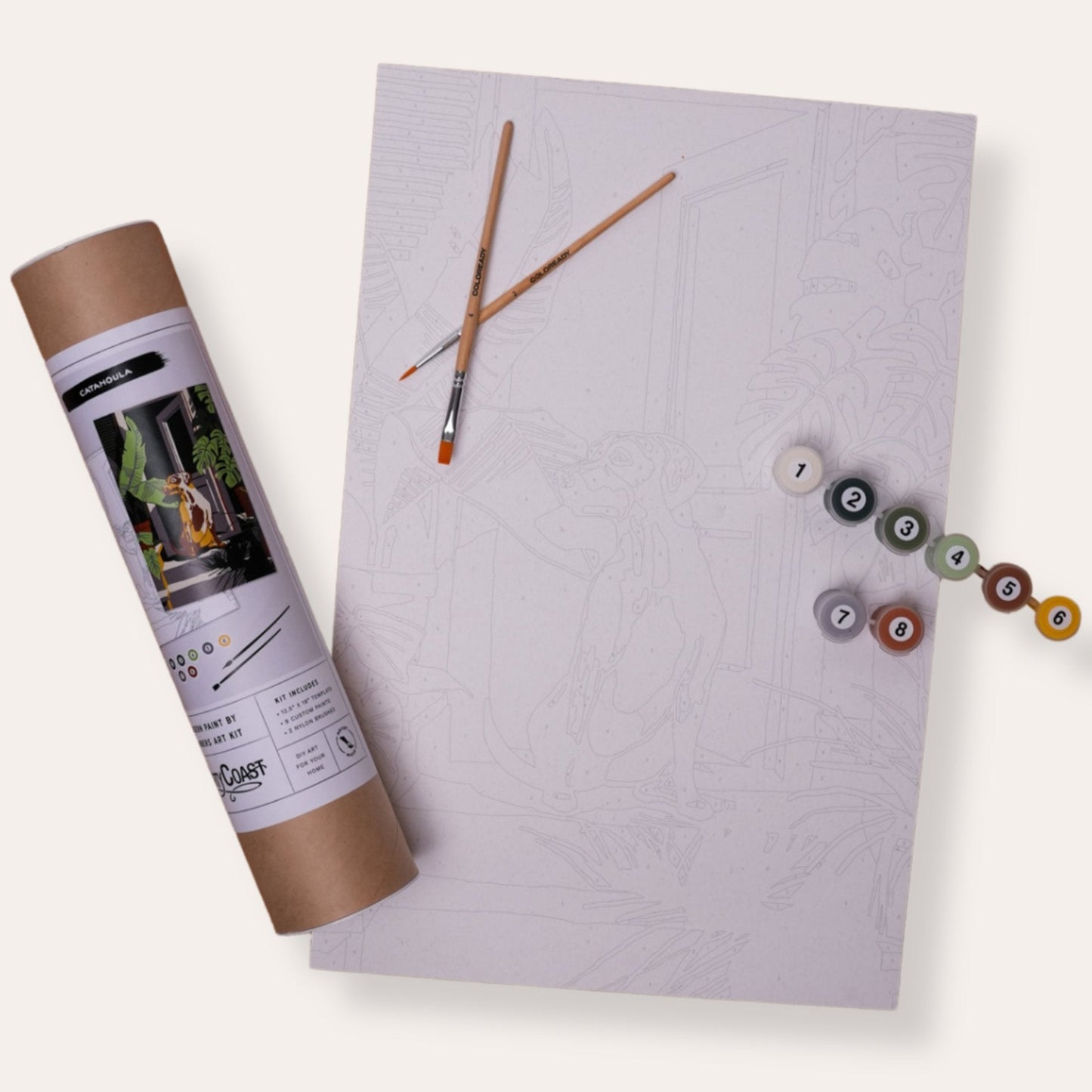 Catahoula Print Paint Kit