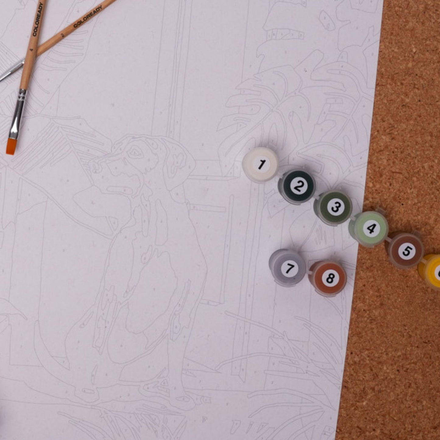 Catahoula Print Paint Kit