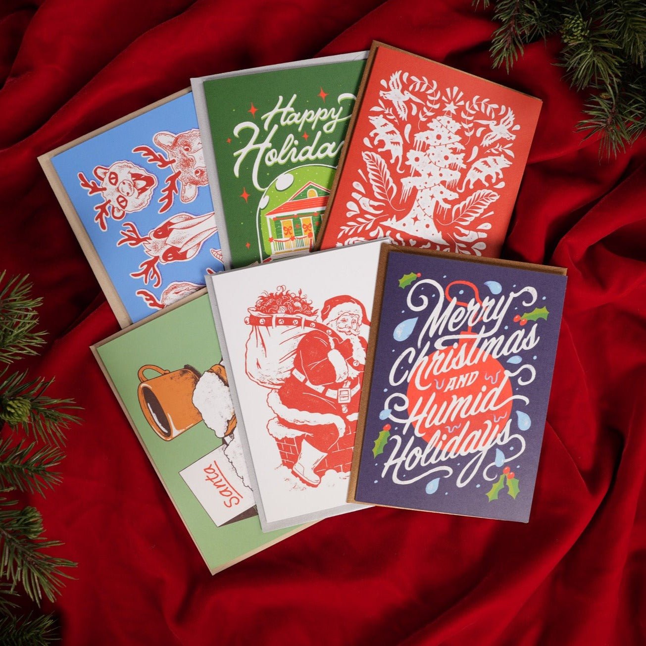 Deck The Swamps Greeting Card