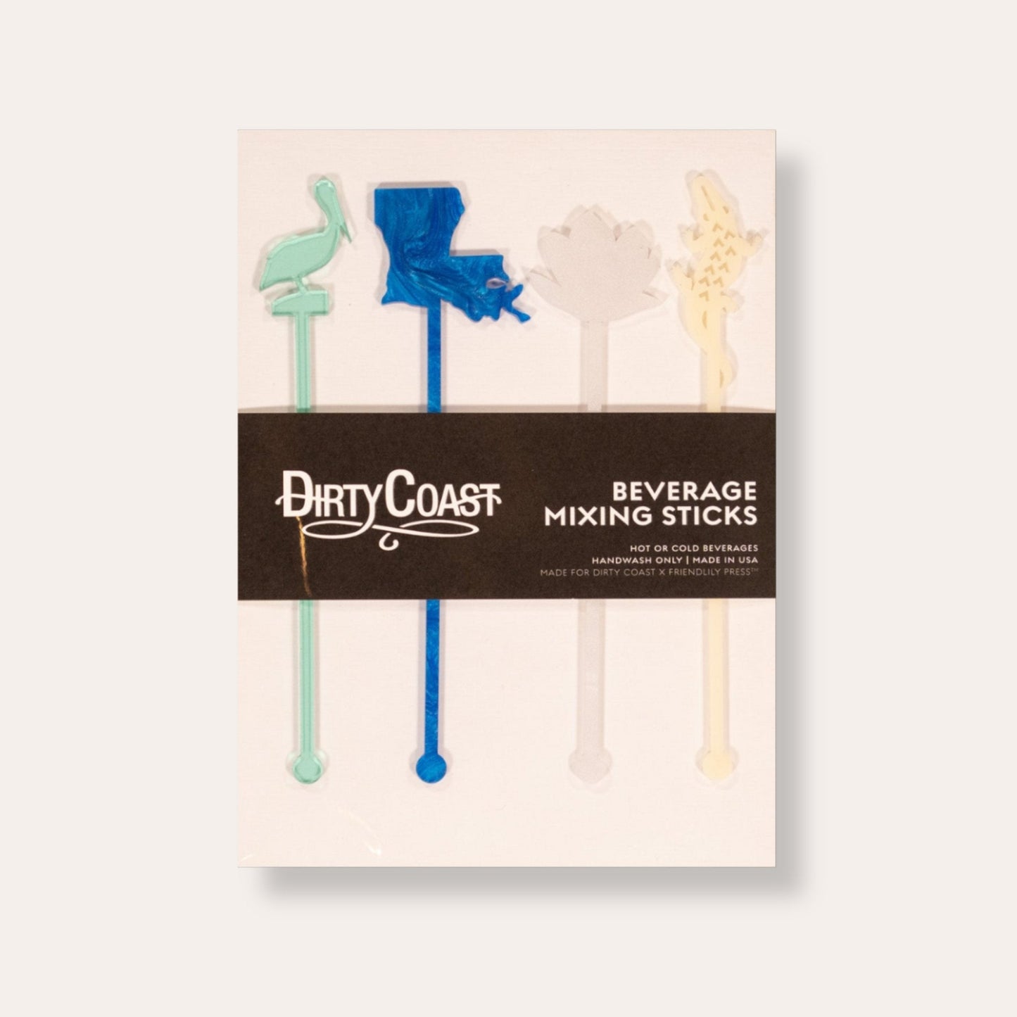 Drink Stirrer Sets by Friendlily Press