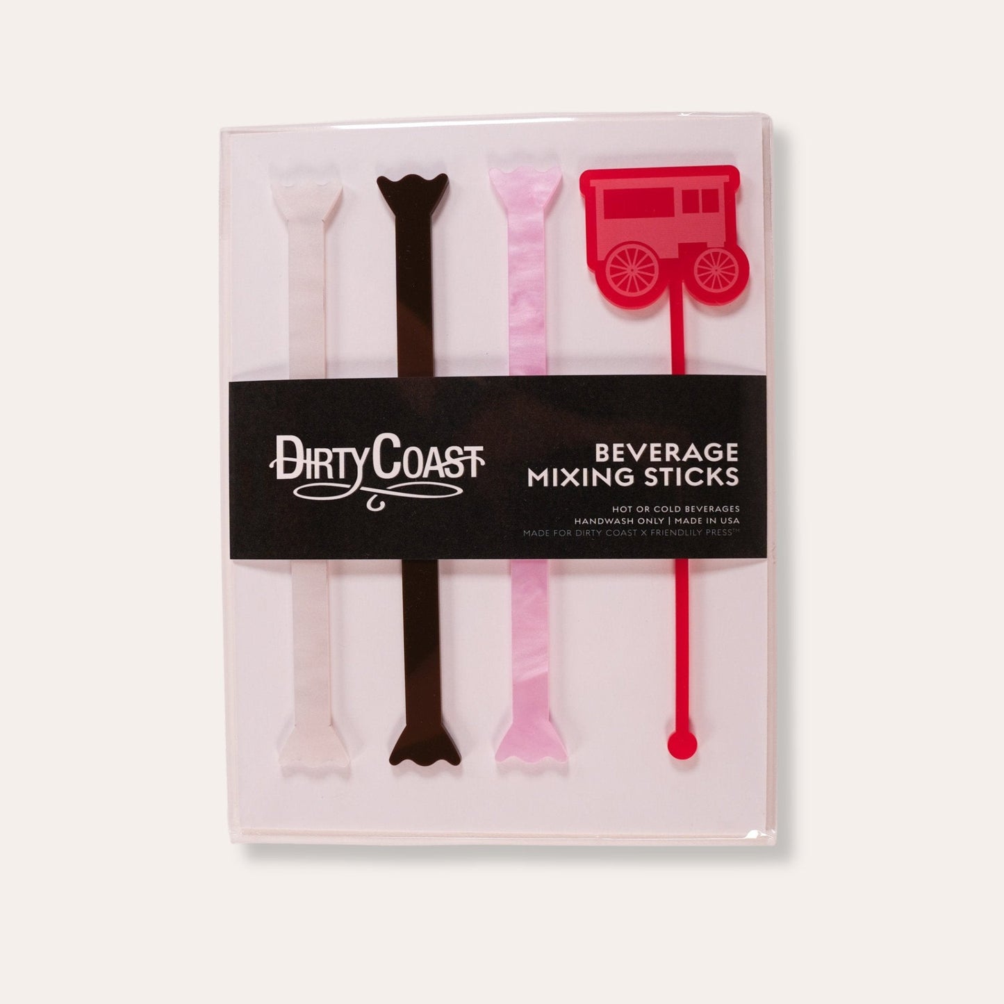 Drink Stirrer Sets by Friendlily Press