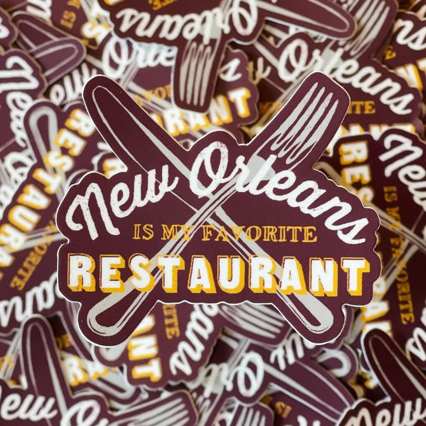 Favorite Restaurant Sticker