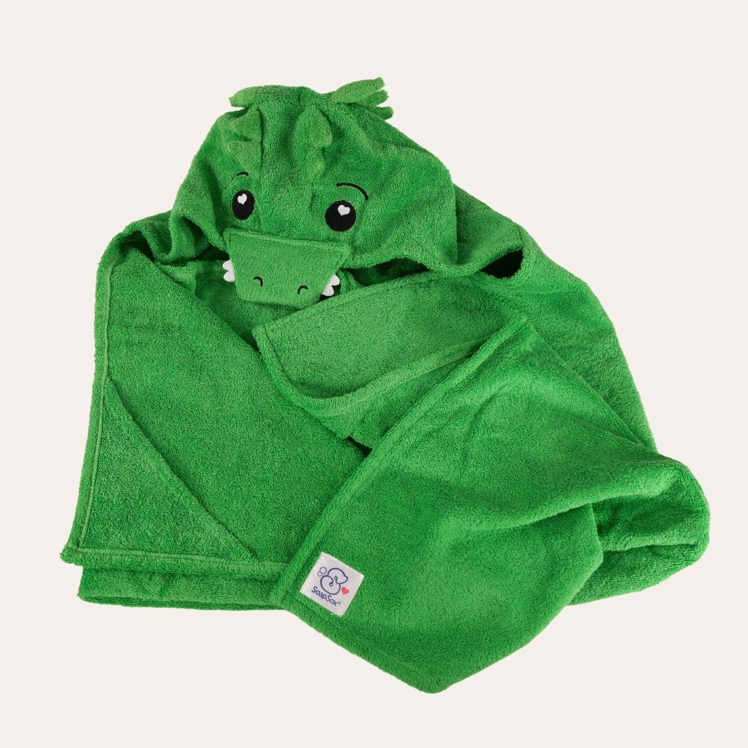 Kids Gator Hooded Towel