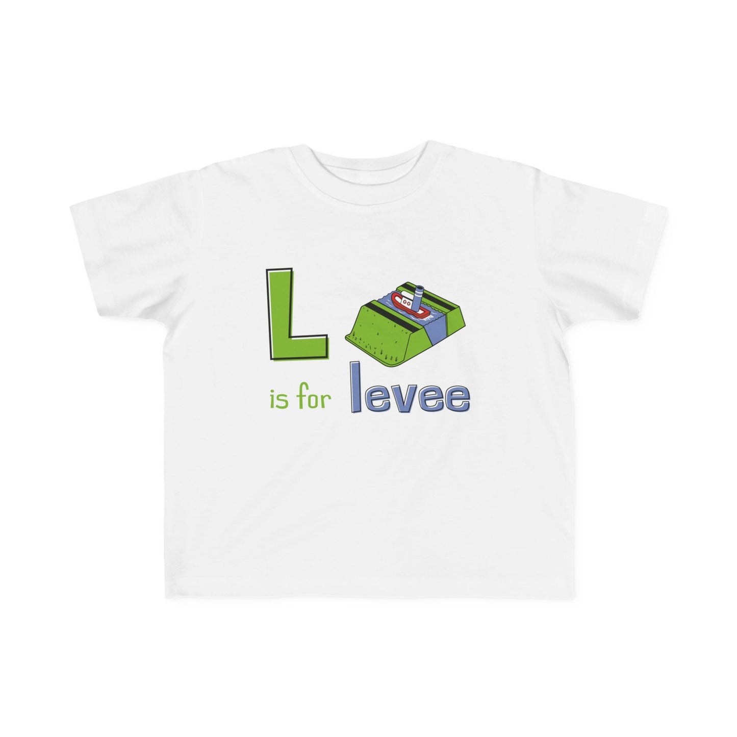 L is for Levee Toddler