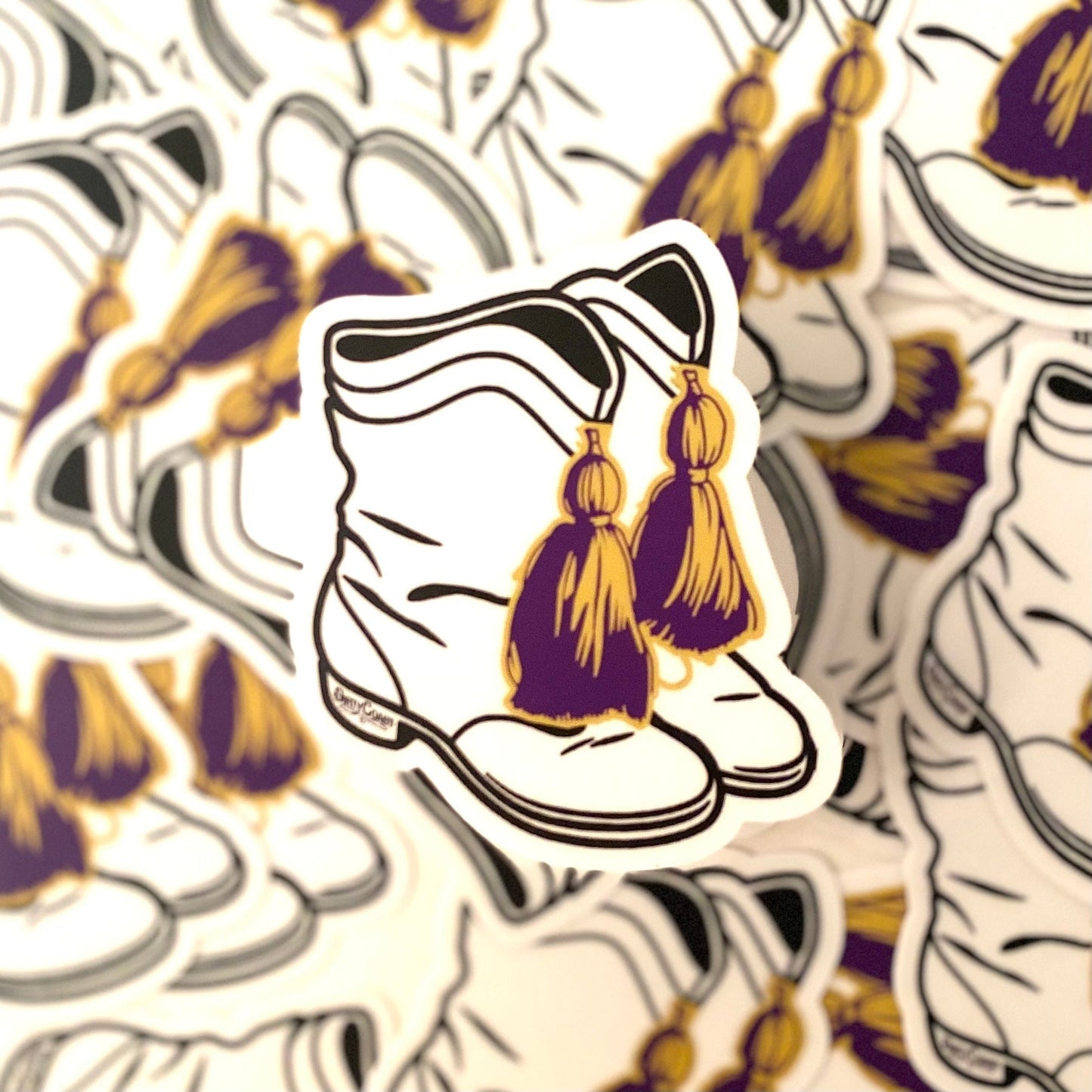 Marching Boots Sticker