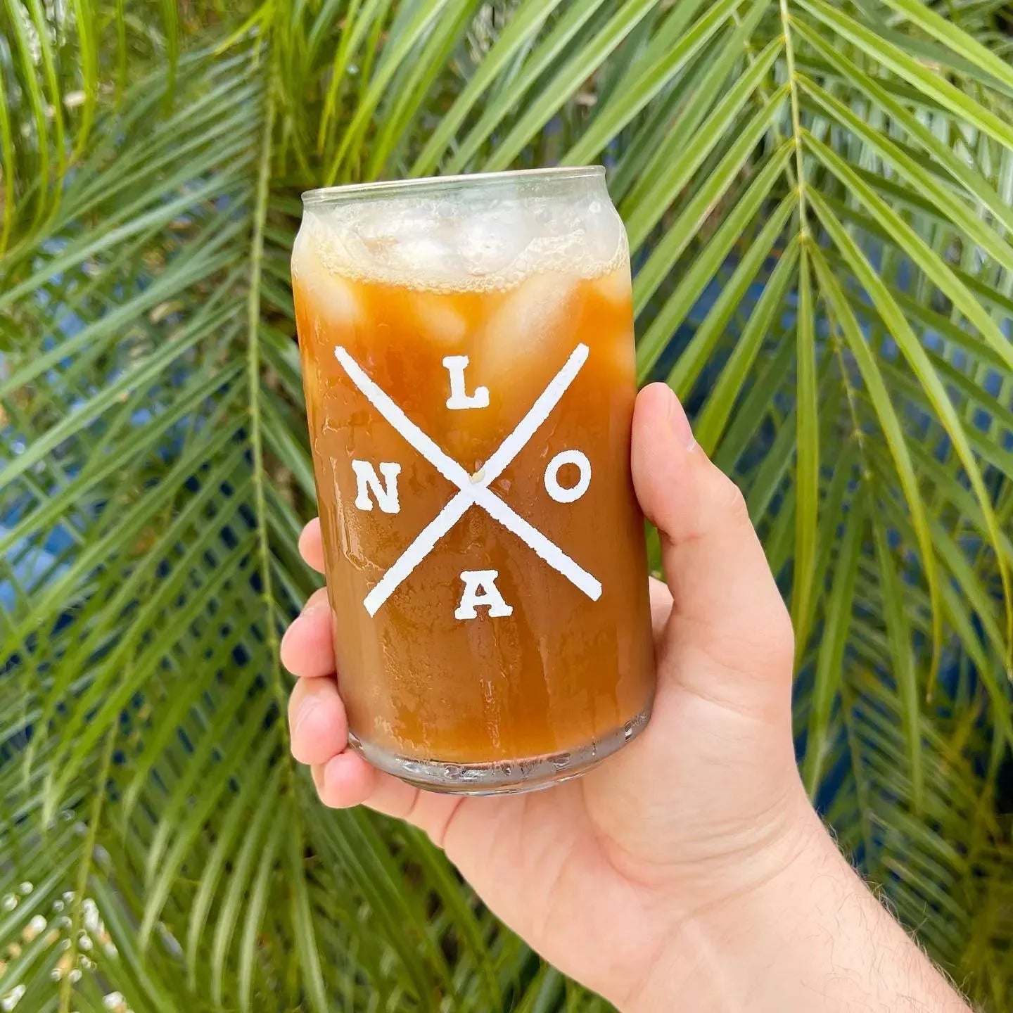 Nola X Soda Can Glass