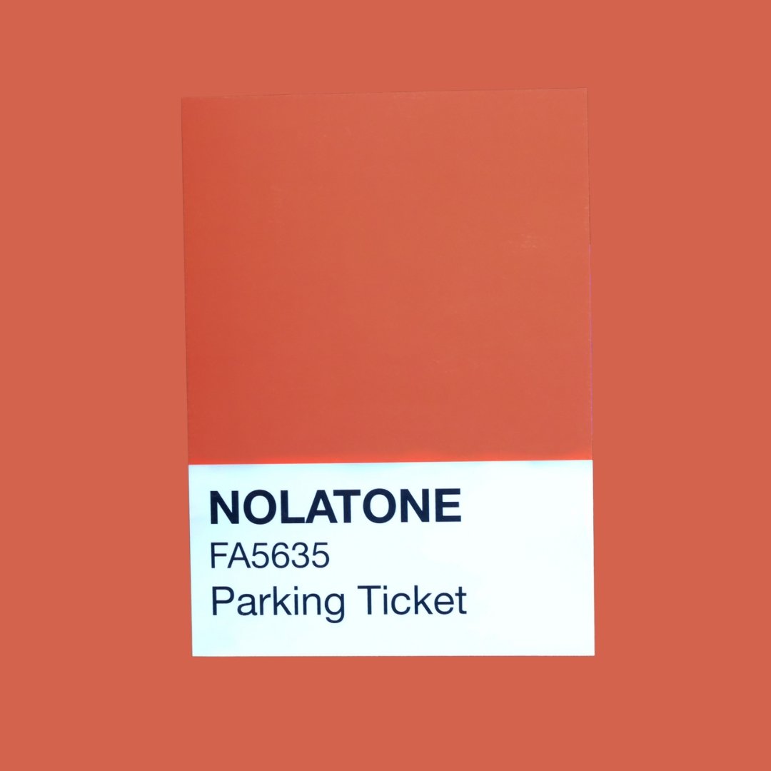 Nolatones Postcard - Parking Ticket