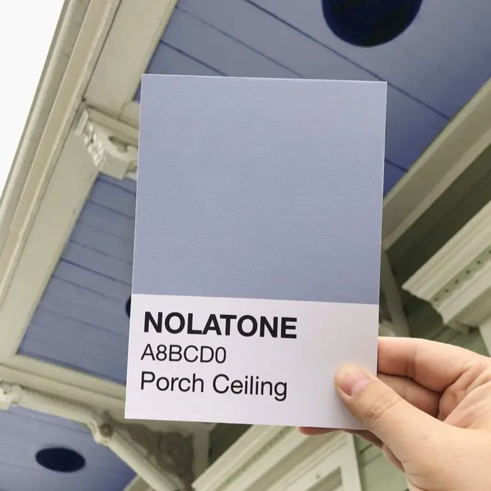 Nolatones Postcard - Porch Ceiling