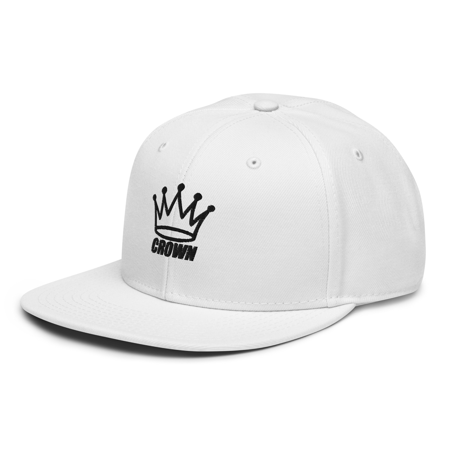 CROWN PICKLEBALL - Corona Snap-back Hat (White)