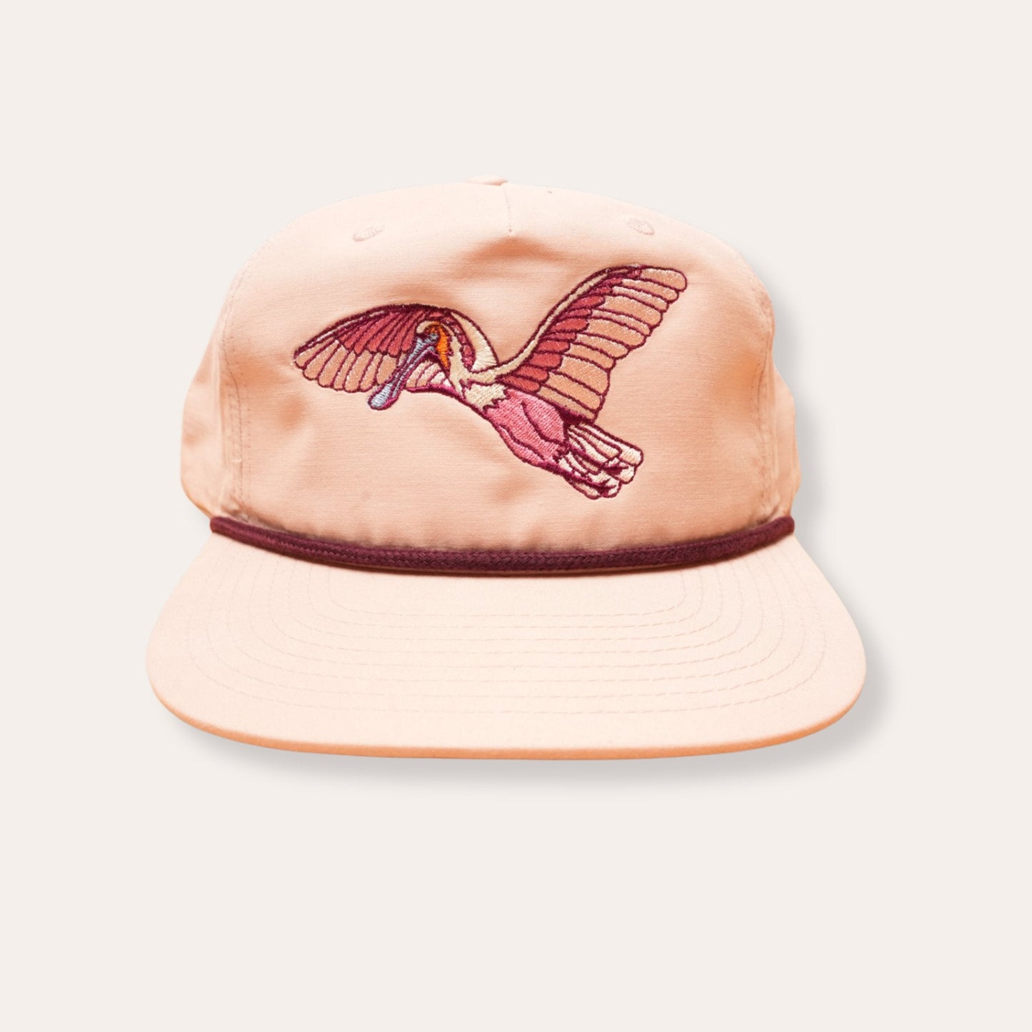 Roseate Spoonbill Rope Hat