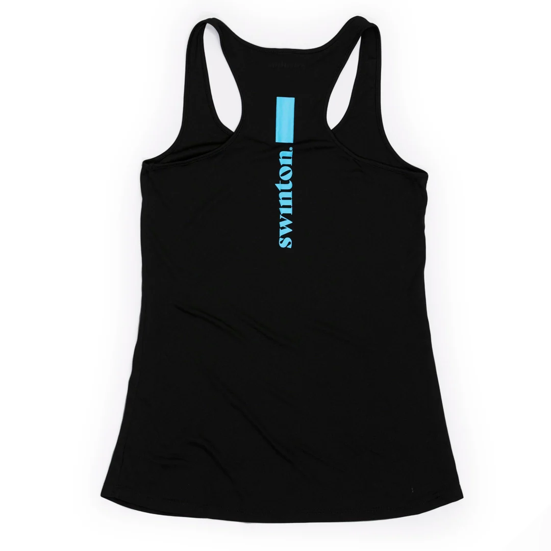 Women's Pickleball Performance Tank Black