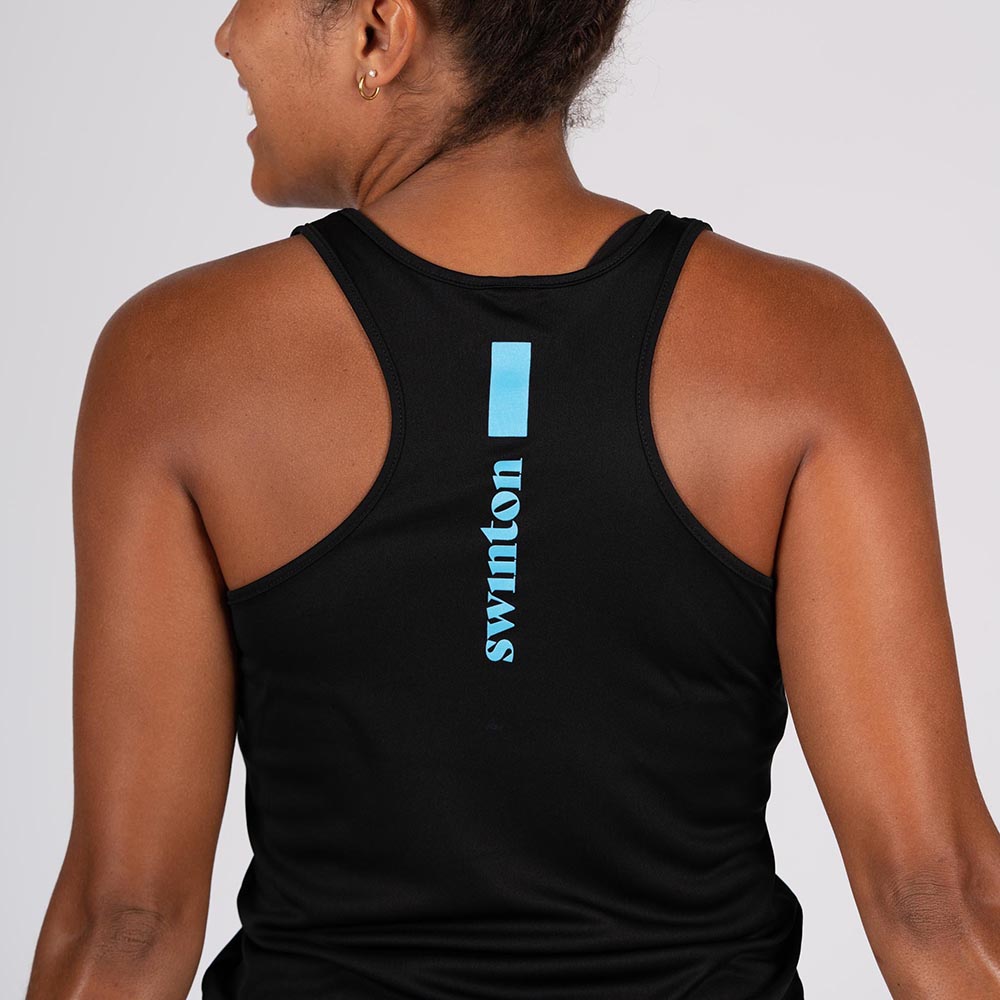 Women's Pickleball Performance Tank Black
