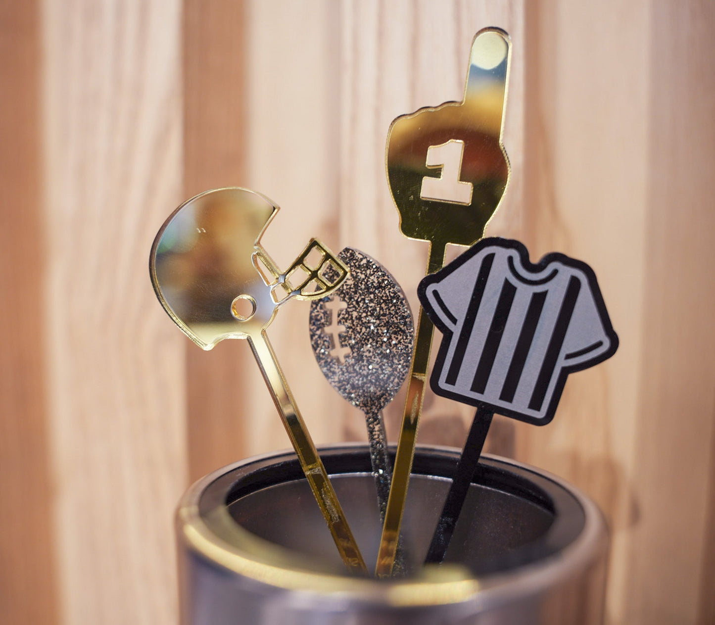 Tailgate Drink Stirrer Sets by Friendlily Press