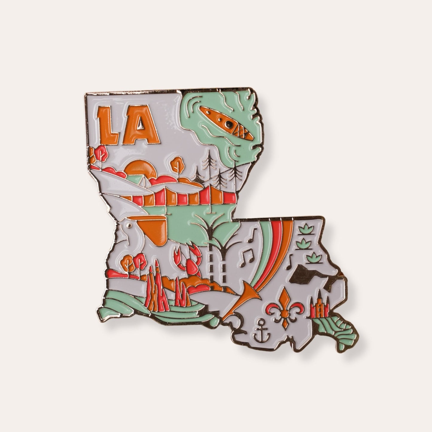 The Boot Enamel Magnet