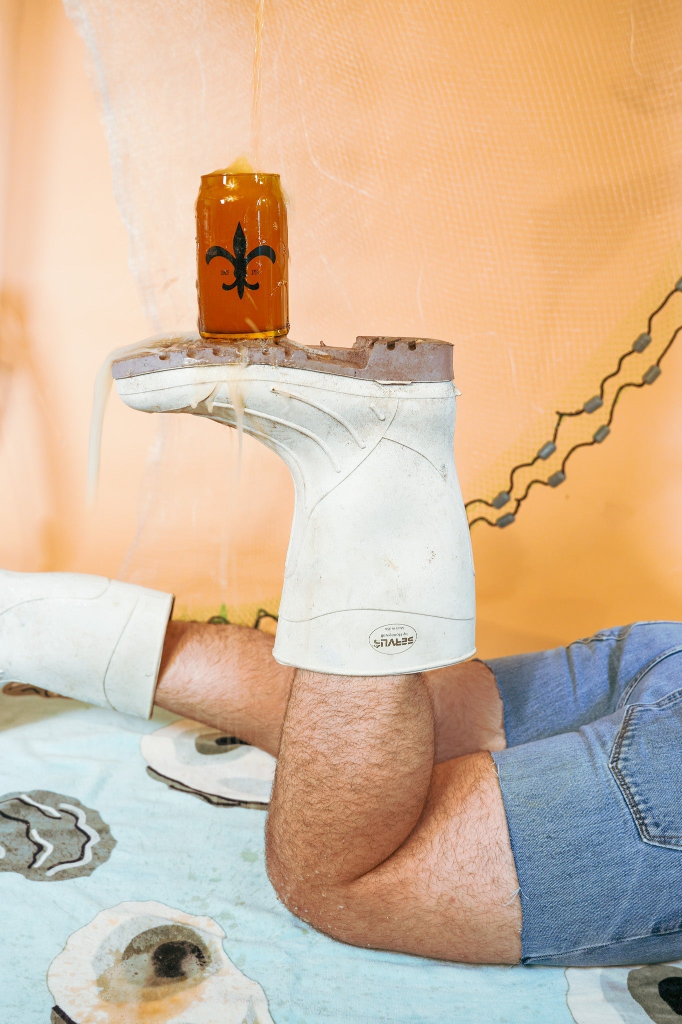 Throwback Soda Can Glass