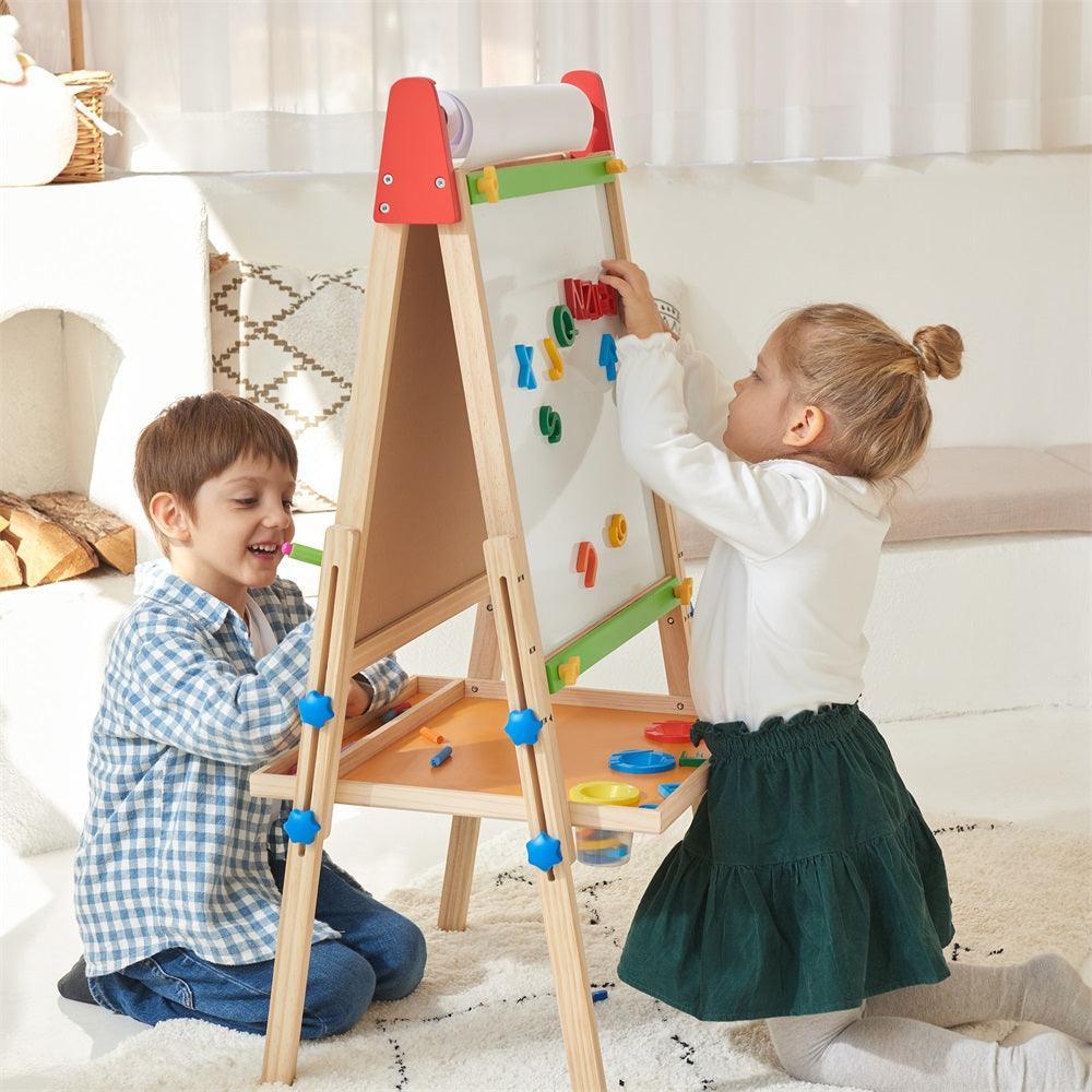 Tiny Land® 3-in-1 Art Easel for Kids - Kidtoycart