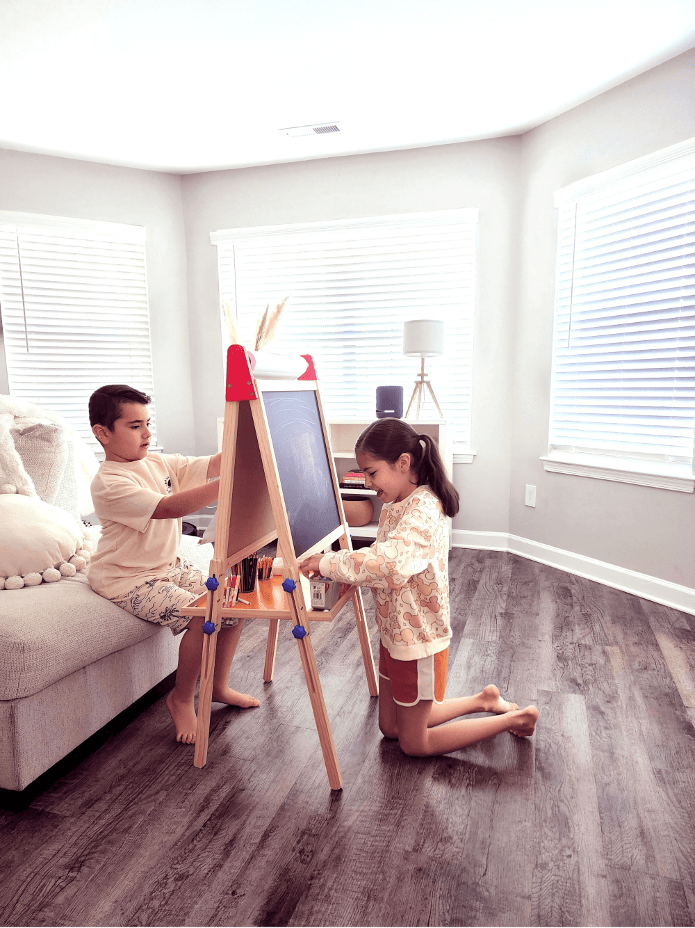 Tiny Land® 3-in-1 Art Easel for Kids - Kidtoycart