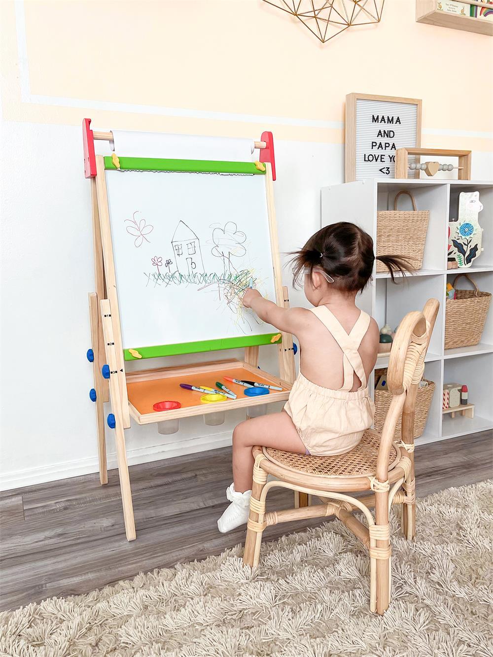 Tiny Land® 3-in-1 Art Easel for Kids - Kidtoycart