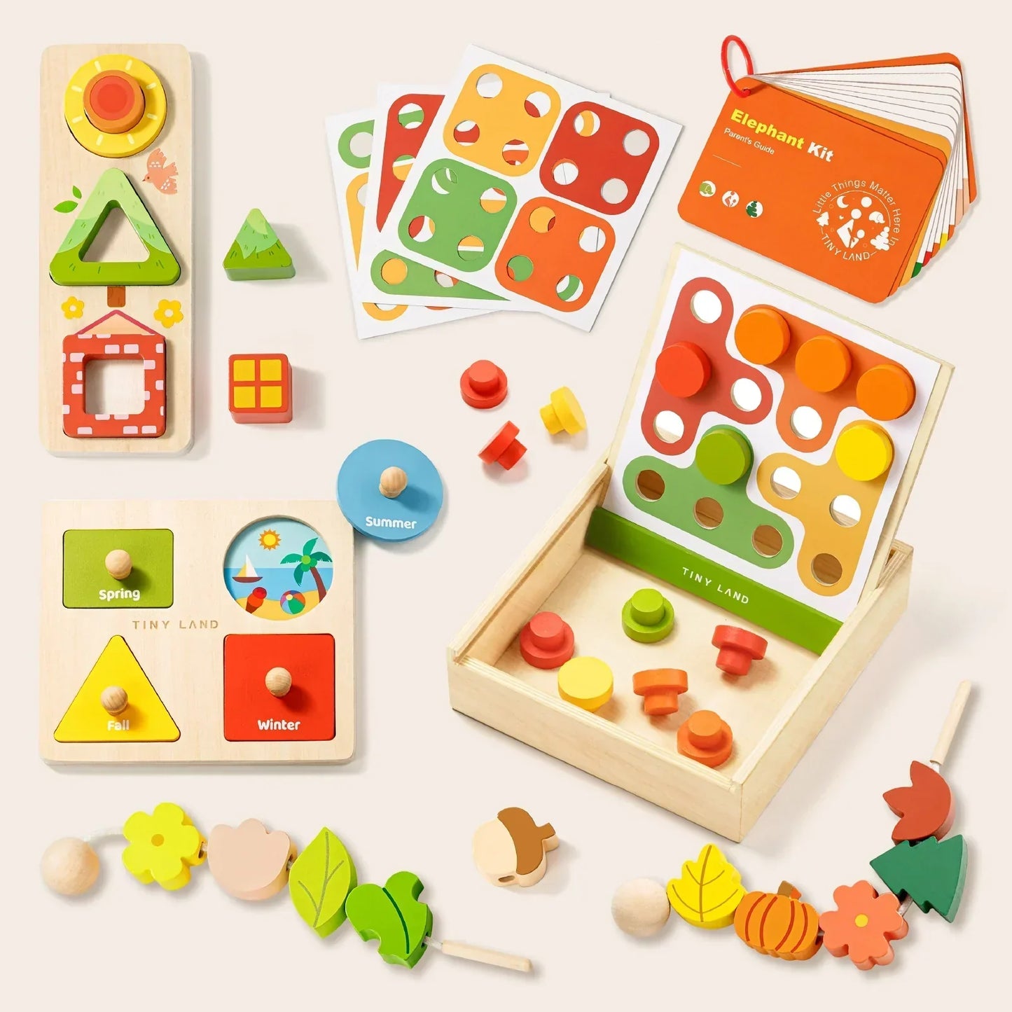 Tiny Land® Montessori Toys Set for Toddlers (18-24month) - Kidtoycart