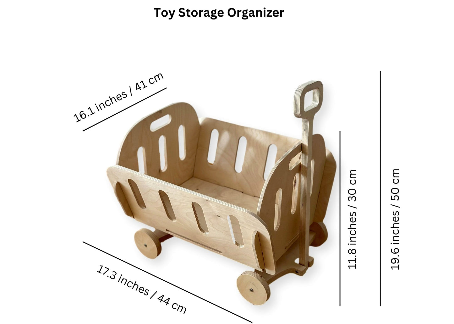 Montessori Toy Storage: Eco-Friendly Nursery & Playroom Chest