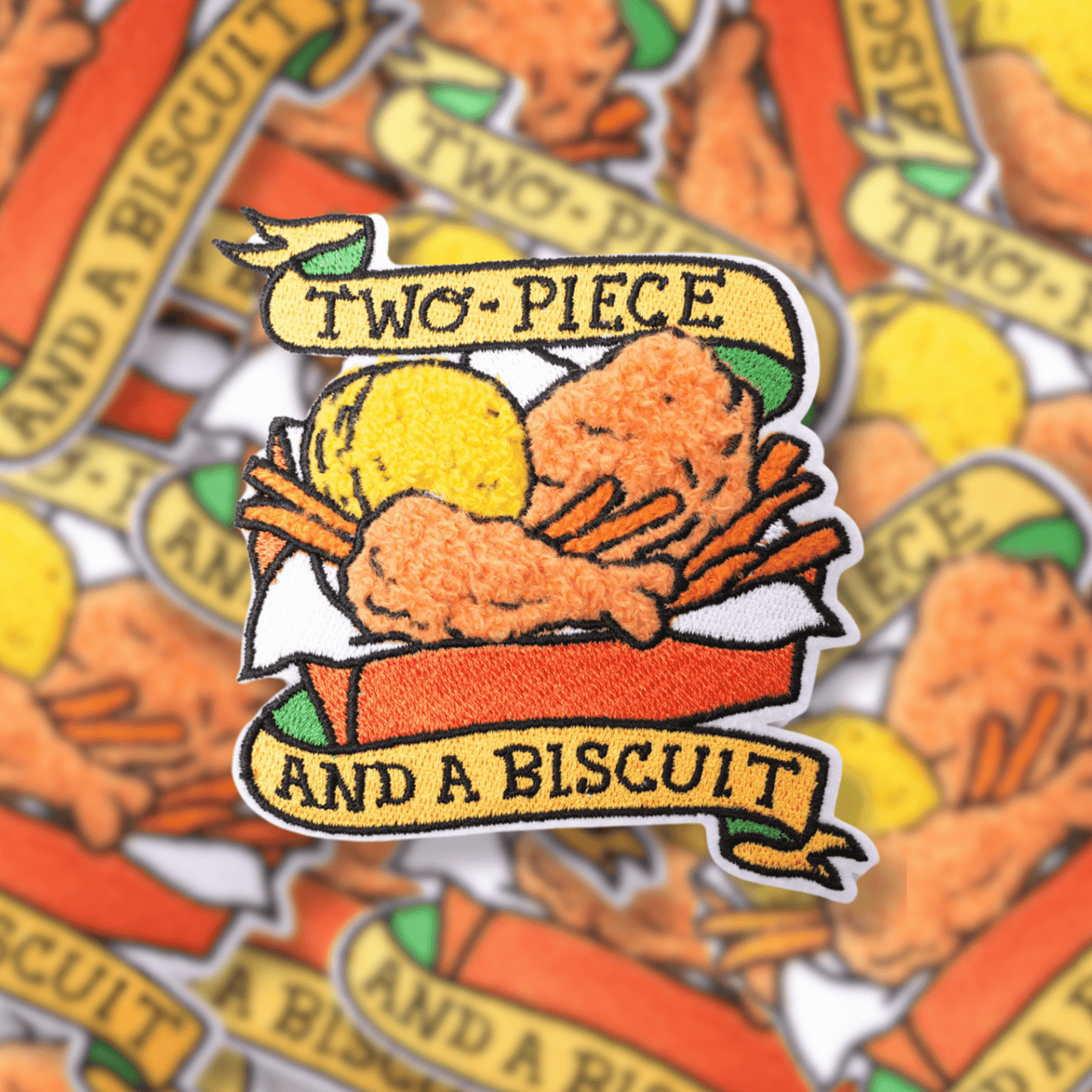 Two-Piece And A Biscuit Patch