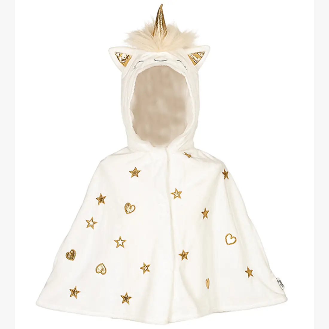 Unicorn cape white (sz 4-8 yrs)