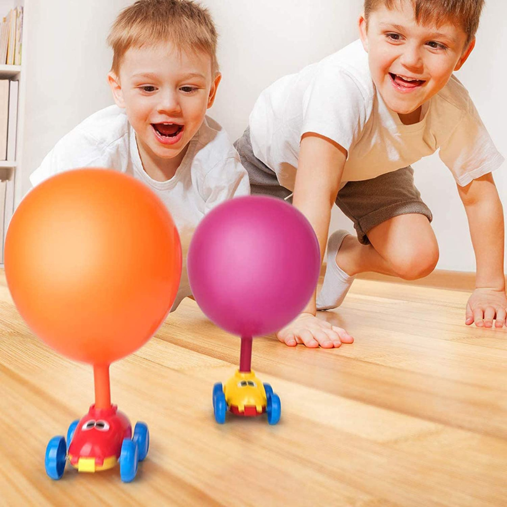 Blow Balloon Toy Car