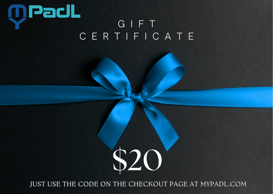 Gift Card: MYPadL® Custom Pickleball Banz & Merch
