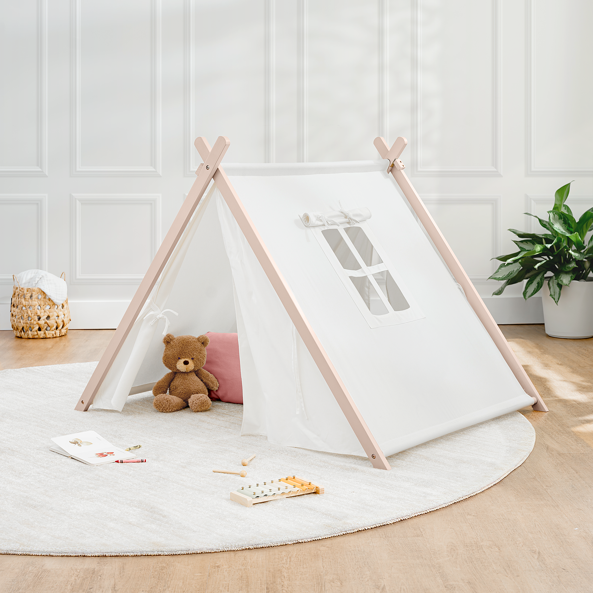 Kids Indoor Play Tent by Comfy Cubs - Blush