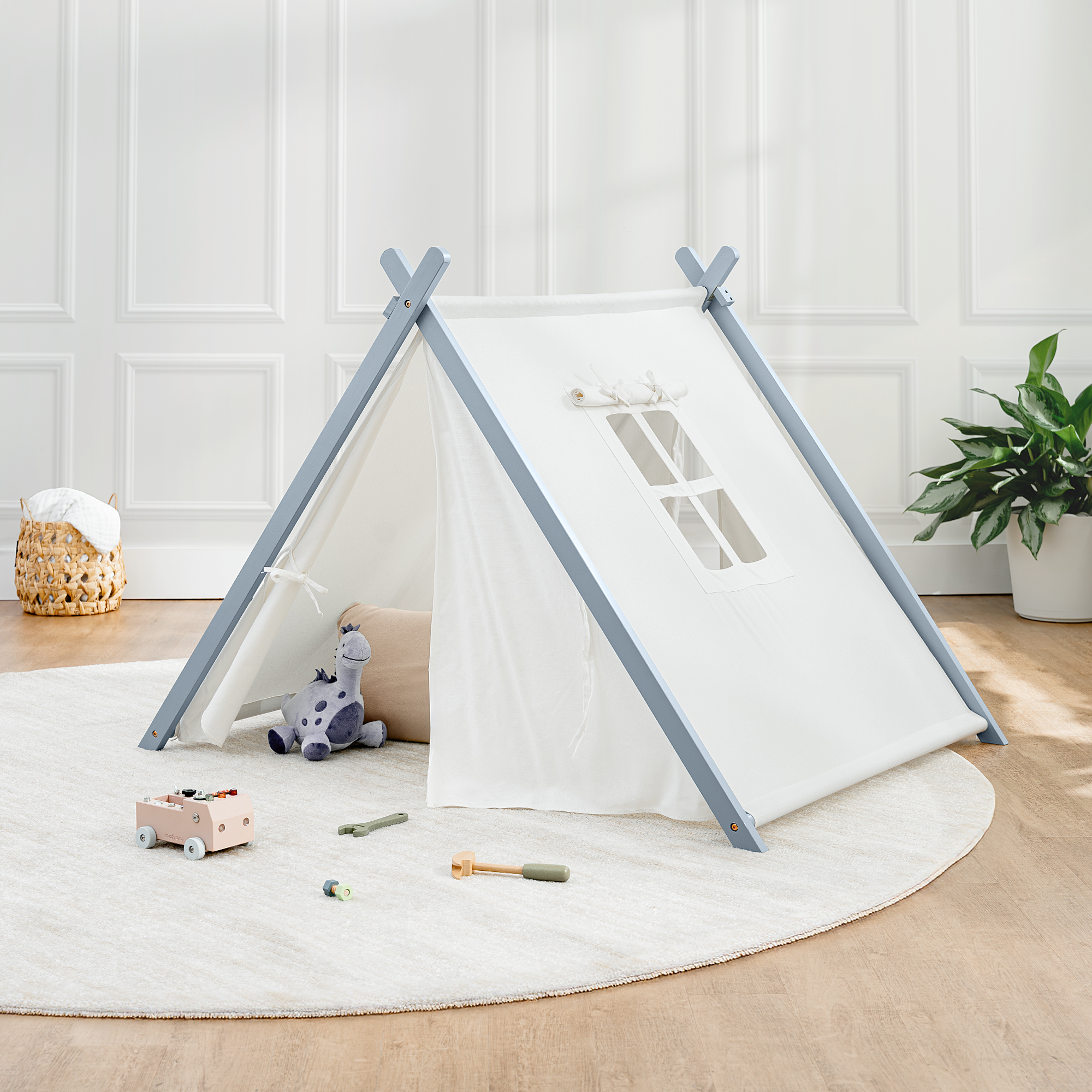 Kids Indoor Play Tent by Comfy Cubs - Pacific Blue