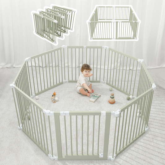 Playpen for Toddler and Babies by Comfy Cubs in Sage