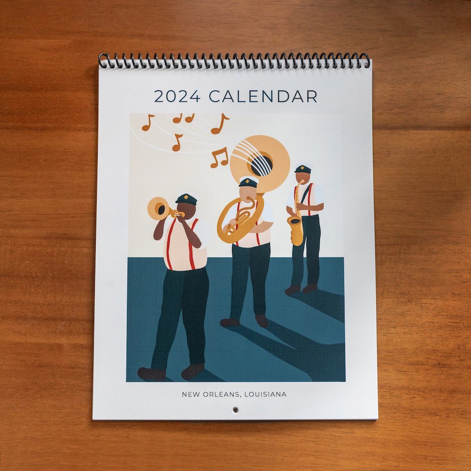 NOLA Calendar by Taylor Rega - 2024