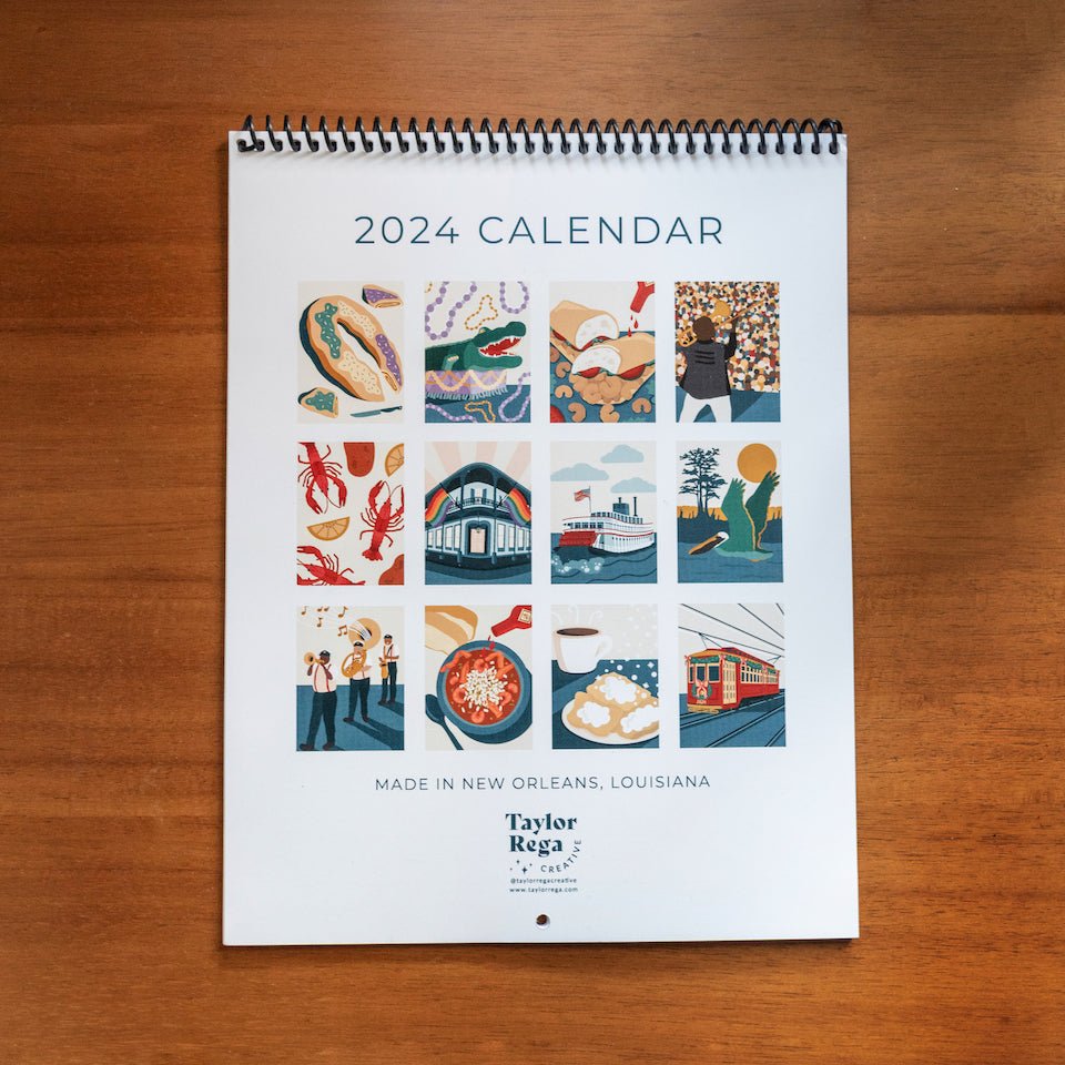 NOLA Calendar by Taylor Rega - 2024