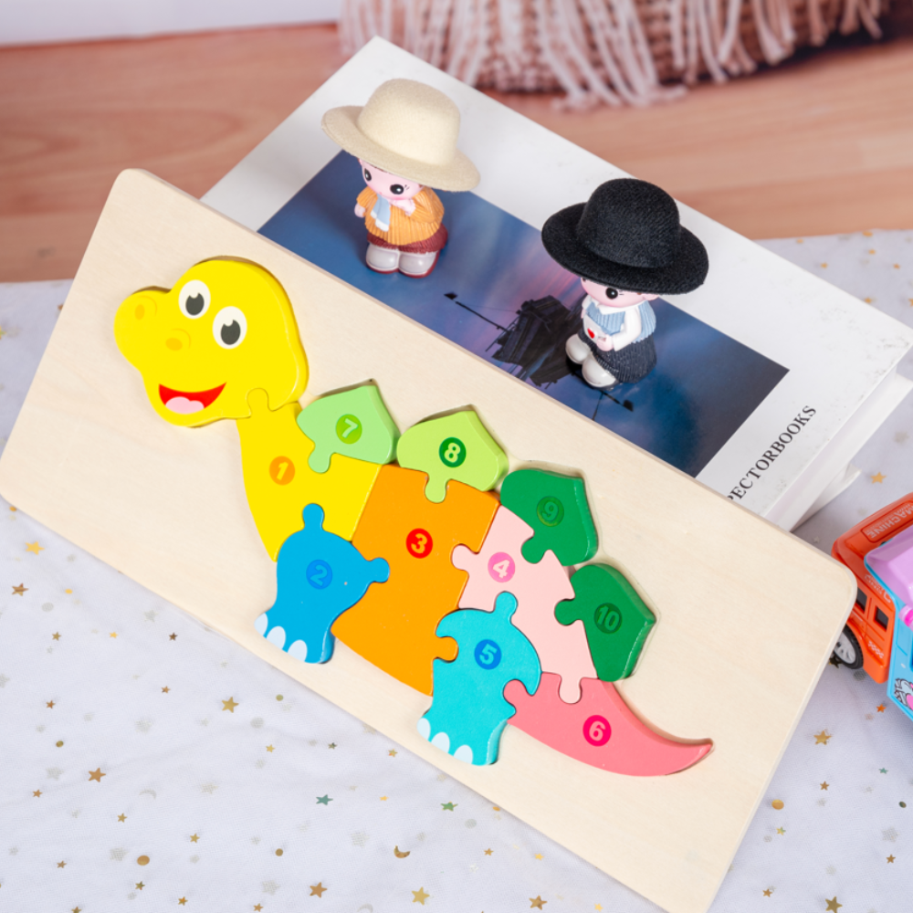 Animals Wooden Montessori Puzzle