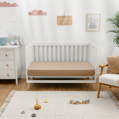Muslin Fitted Crib Sheet by Comfy Cubs