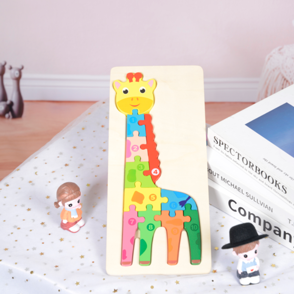 Animals Wooden Montessori Puzzle