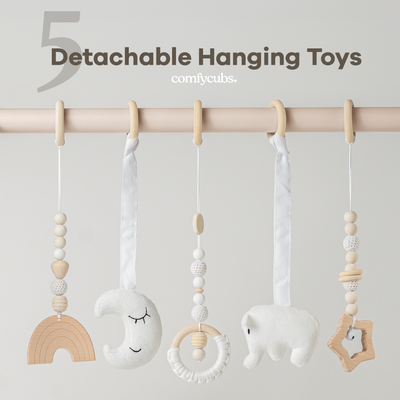 Baby Play Gym by Comfy Cubs in Blush