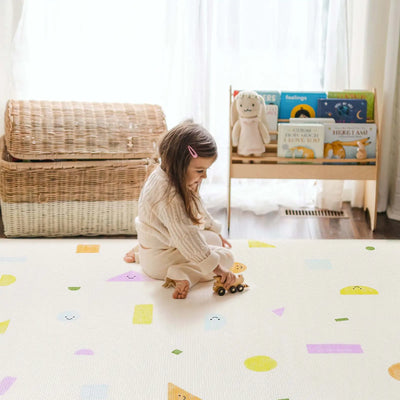 Tiny Land® Double-Sided Baby Playmat Smiley Quest - Kidtoycart